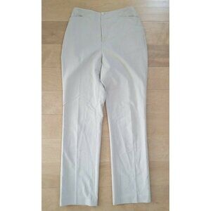 Dream Jeans Tan Slacks Zipper and Buttons Size 6